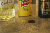 Think about what happens to a kitchen counter every day. People splash acids on it. They spill things that stain it. They chop and slice on it. They set hot pots and dishes down on it. And they clean and clean and clean it with water and chemicals and green scrub-pads